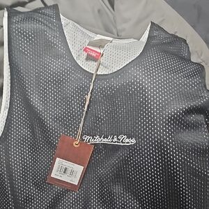 Mitchell & Ness Black Mesh Tank Top